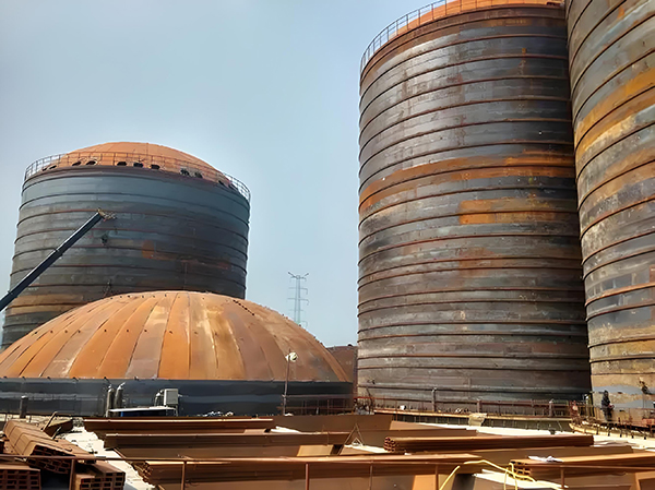 阳朔焦粉钢板仓